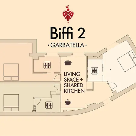 Biffi 2 - Garbatella Maison d'hôtes